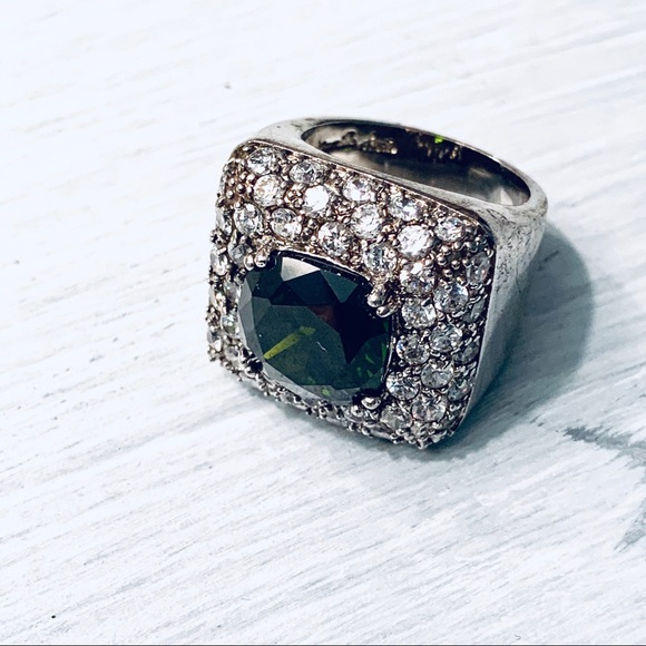 CAMILLE LUCIE LAB GREEN TOURMALINE COCKTAIL RING - Picture 4 of 5